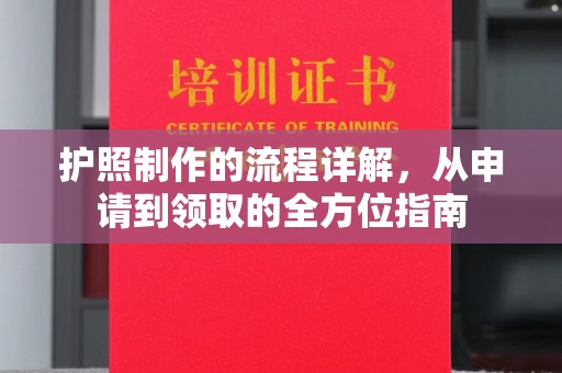 龙港护照制作的流程详解，从申请到领取的全方位指南